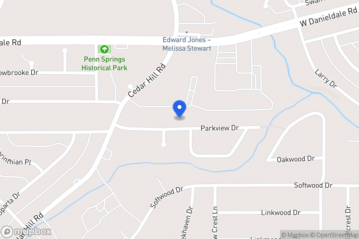 Map of 407 Parkview Dr