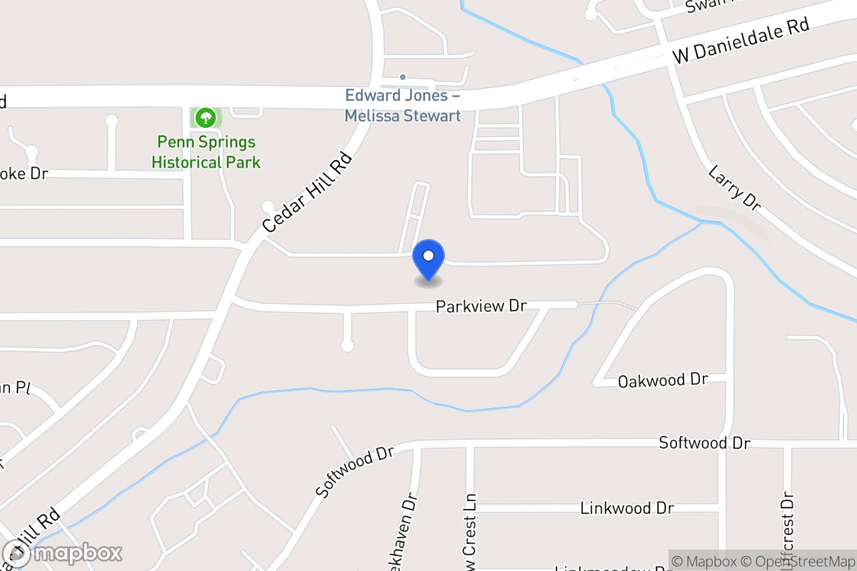 Map of 383 Parkview Dr