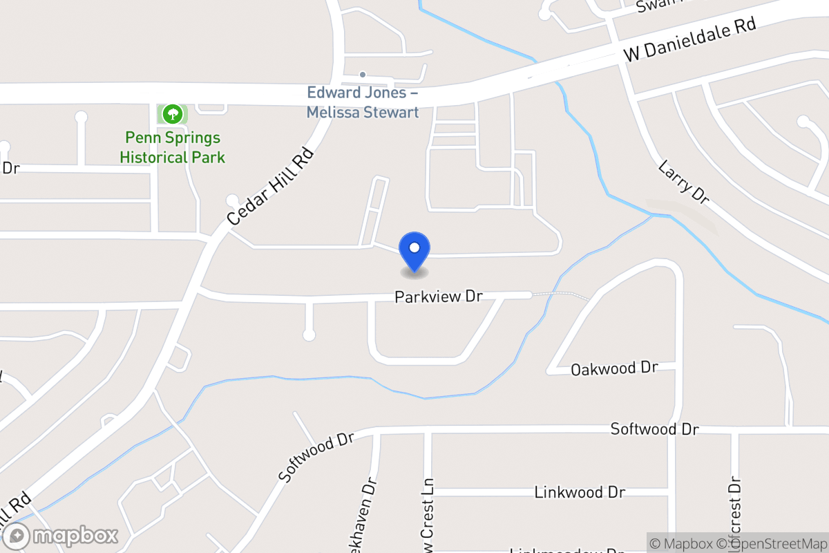 Map of 375 Parkview Dr