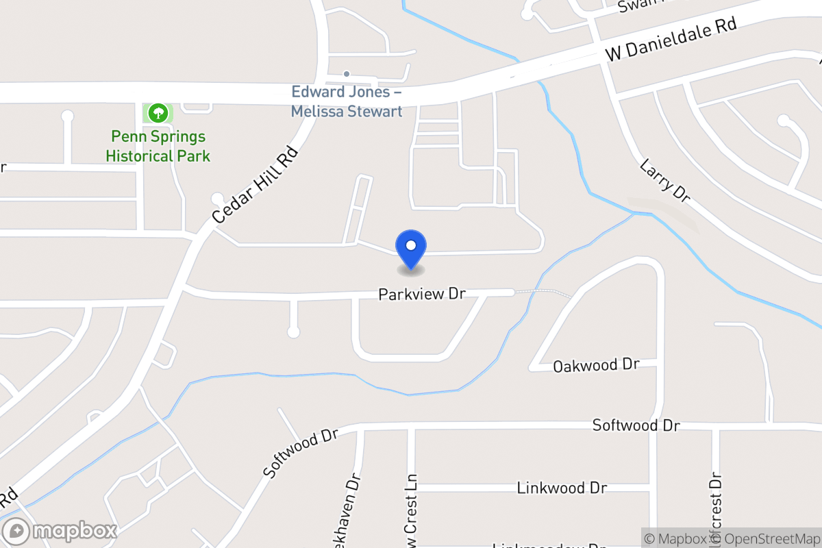 Map of 371 Parkview Dr
