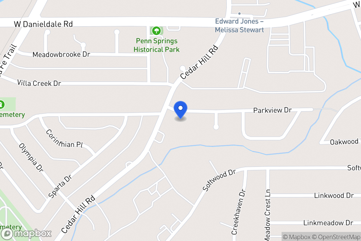 Map of 438 Parkview Dr