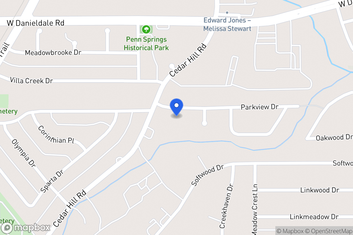 Map of 434 Parkview Dr