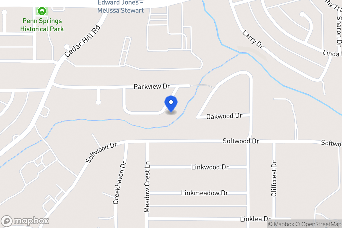 Map of 358 W Lakeview Cir