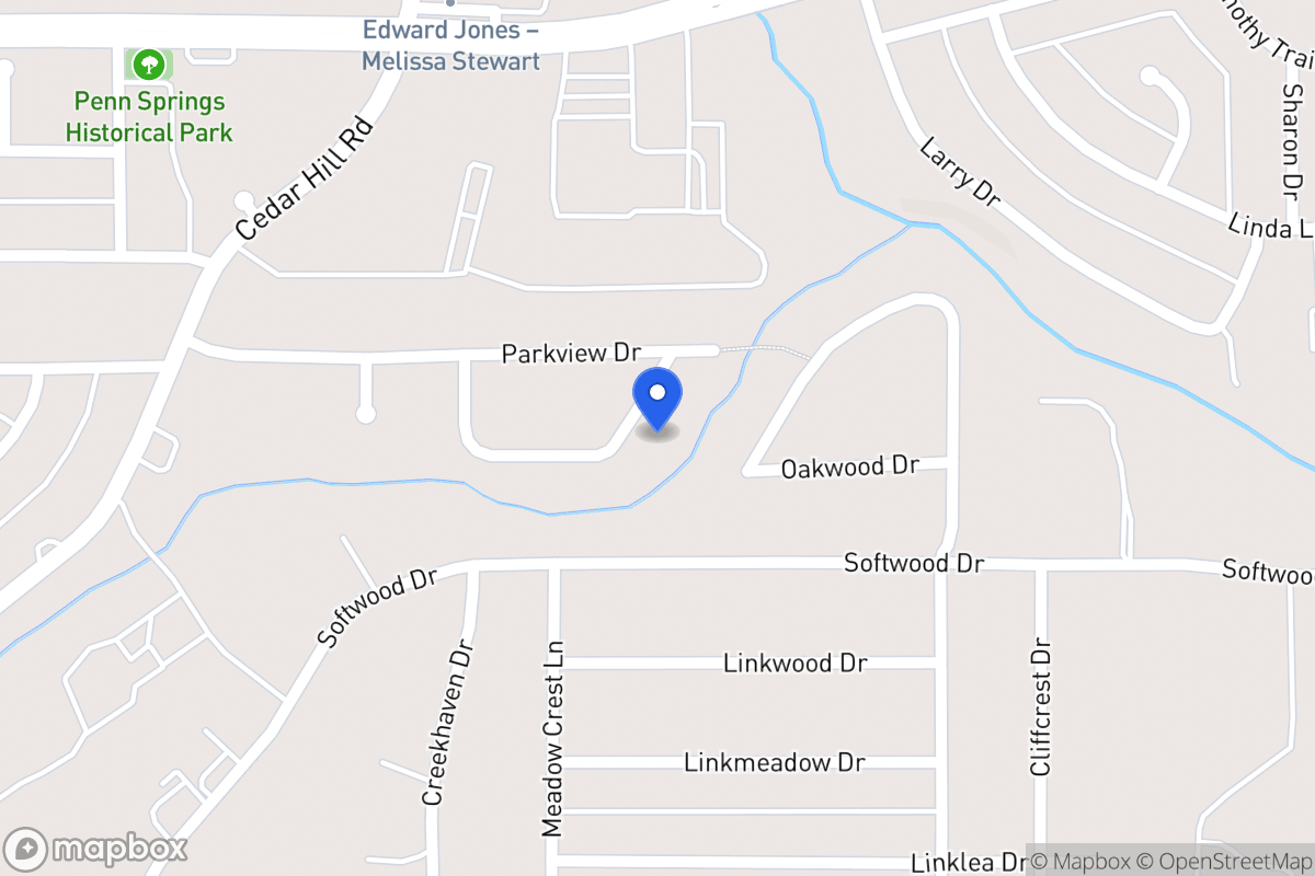 Map of 354 W Lakeview Cir