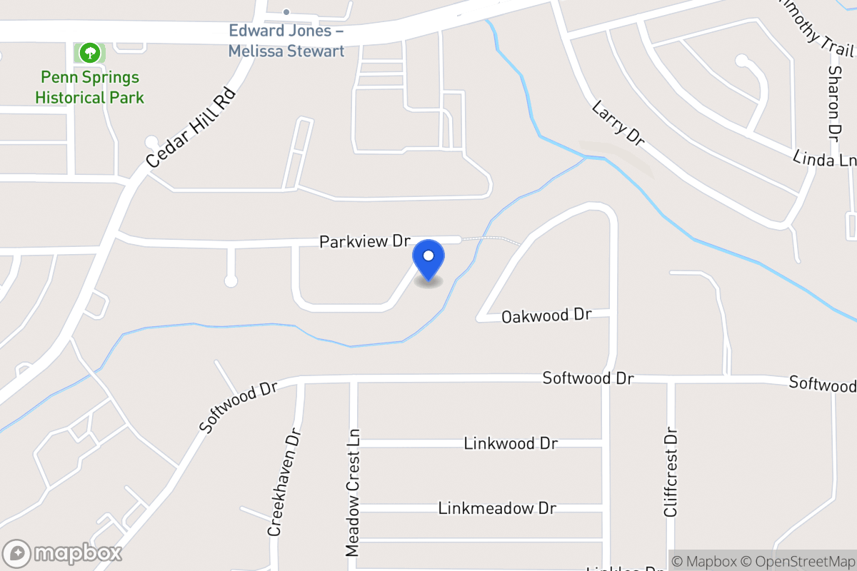 Map of 350 W Lakeview Cir