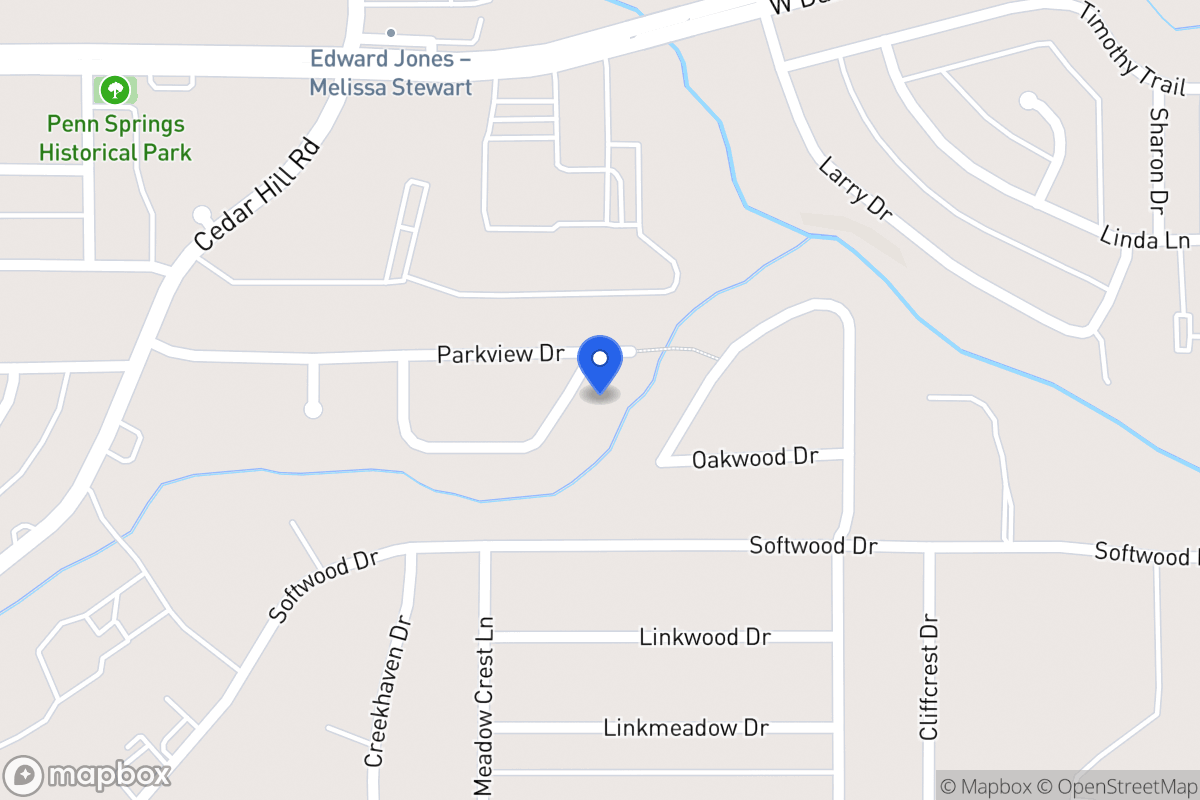Map of 346 W Lakeview Cir