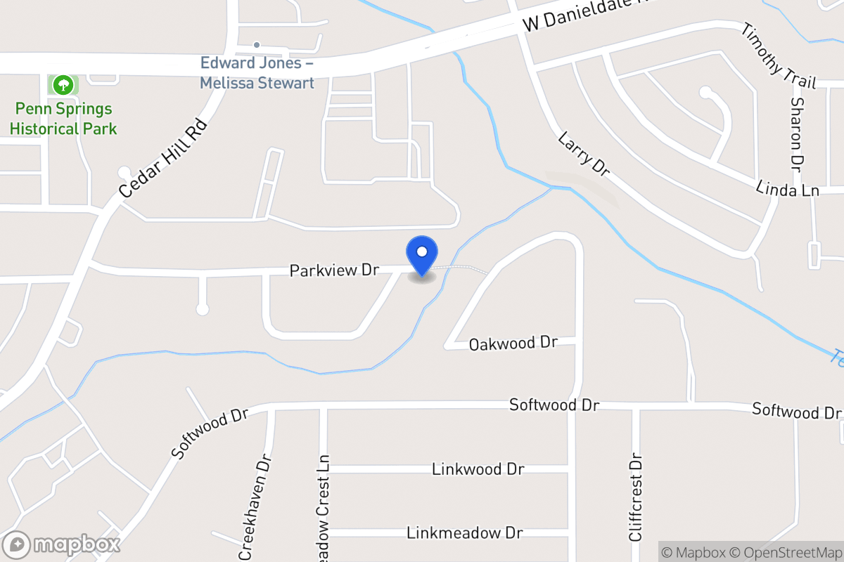 Map of 338 W Lakeview Cir