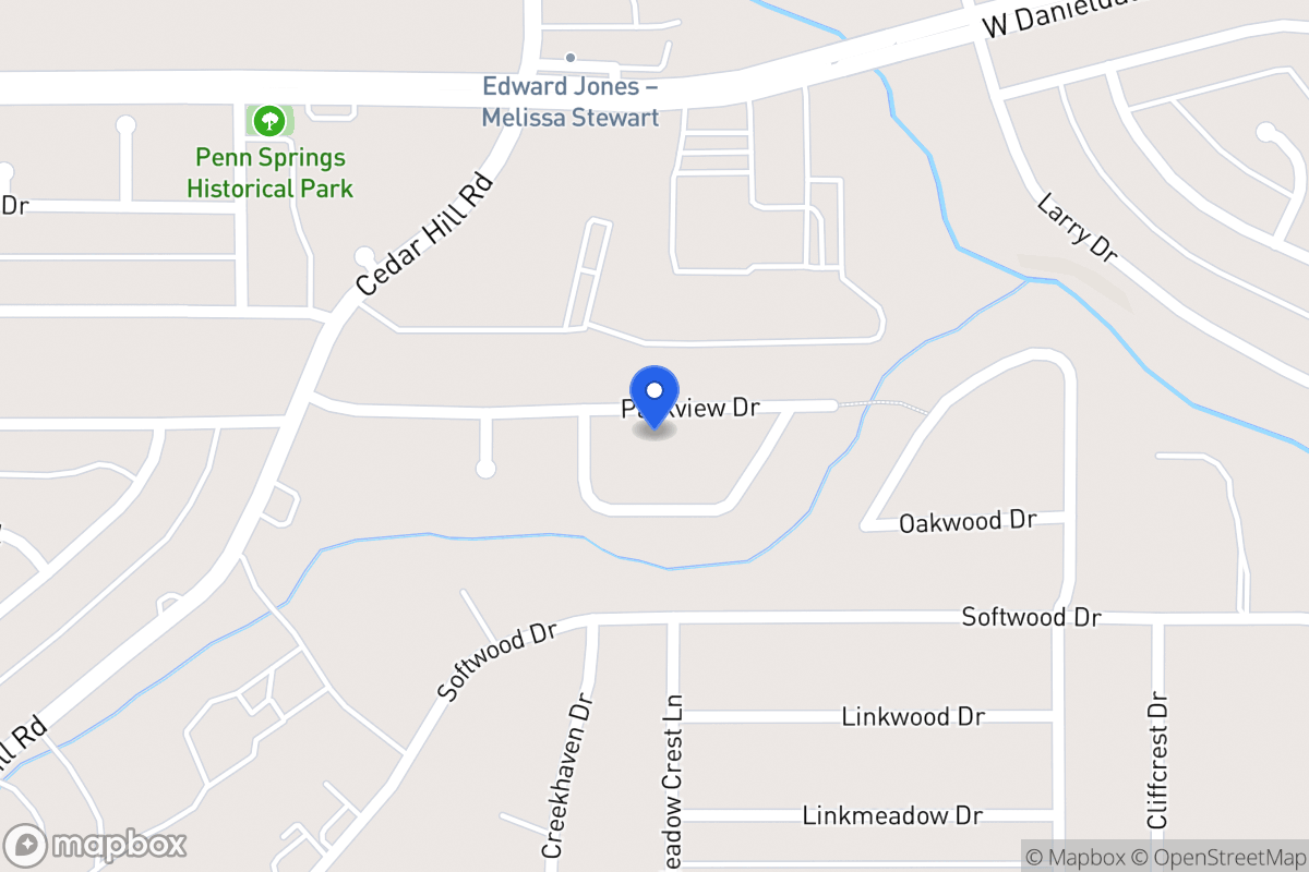 Map of 366 Parkview Dr