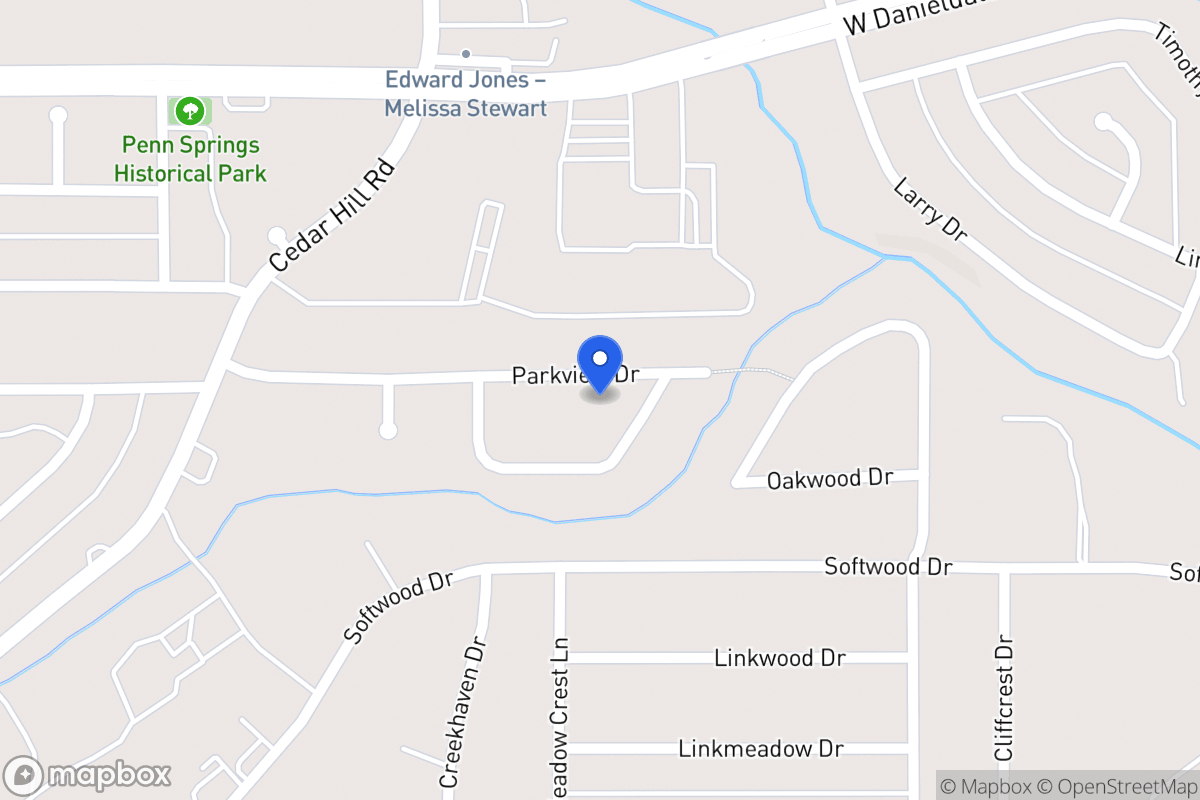 Map of 354 Parkview Dr