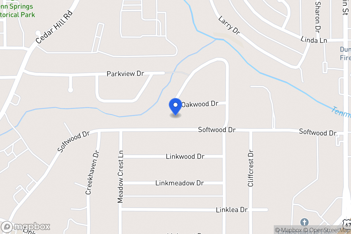 Map of 330 Oakwood Dr