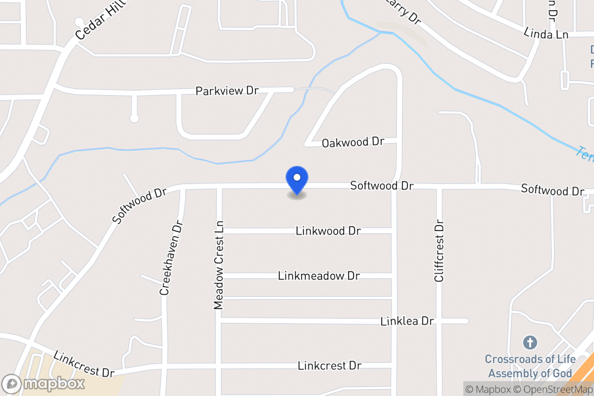 Map of 338 Softwood Dr