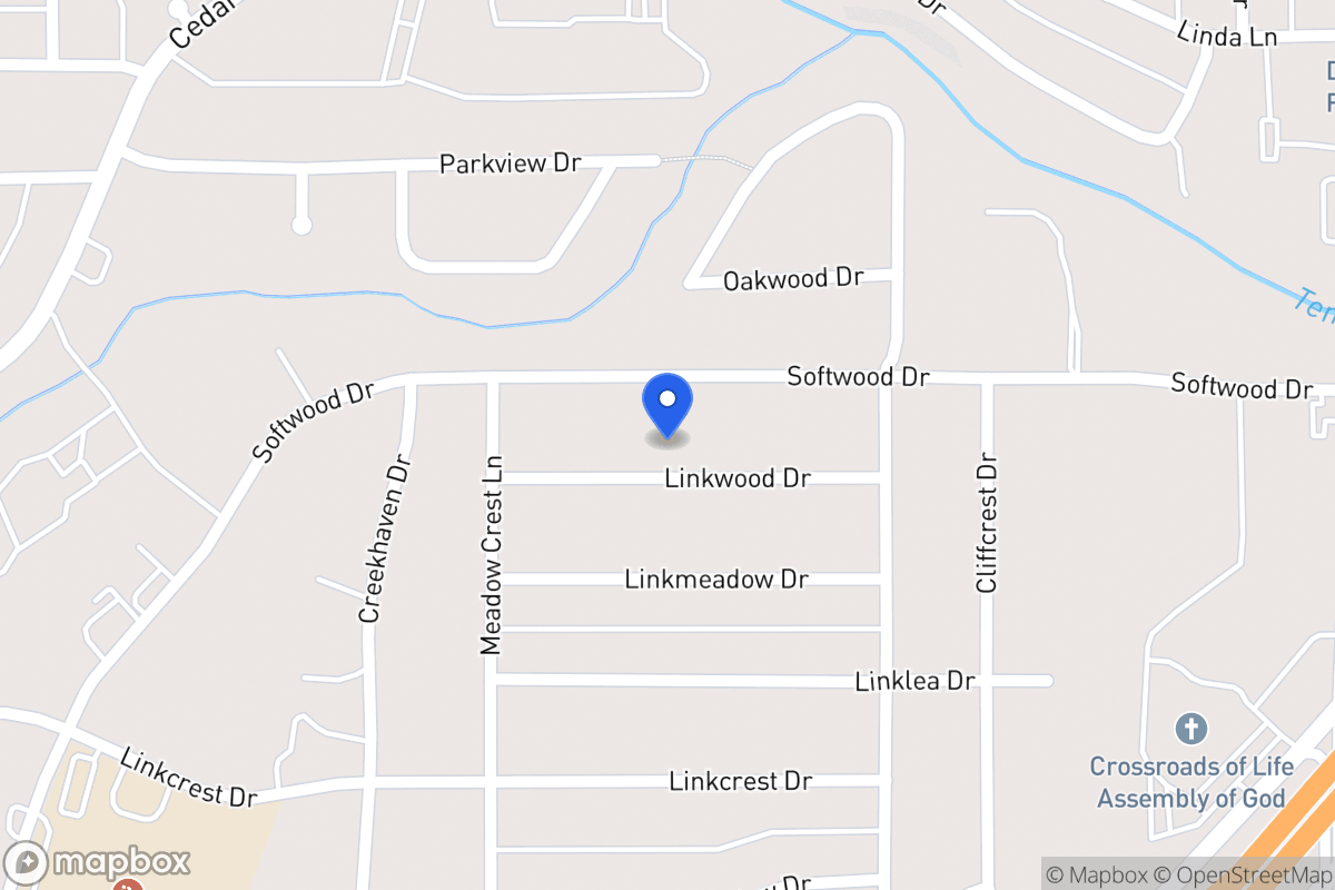 Map of 339 Linkwood Dr