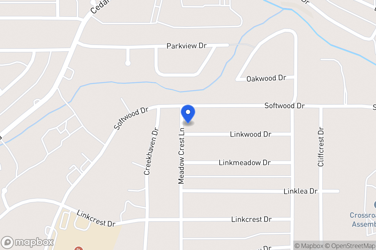 Map of 367 Linkwood Dr
