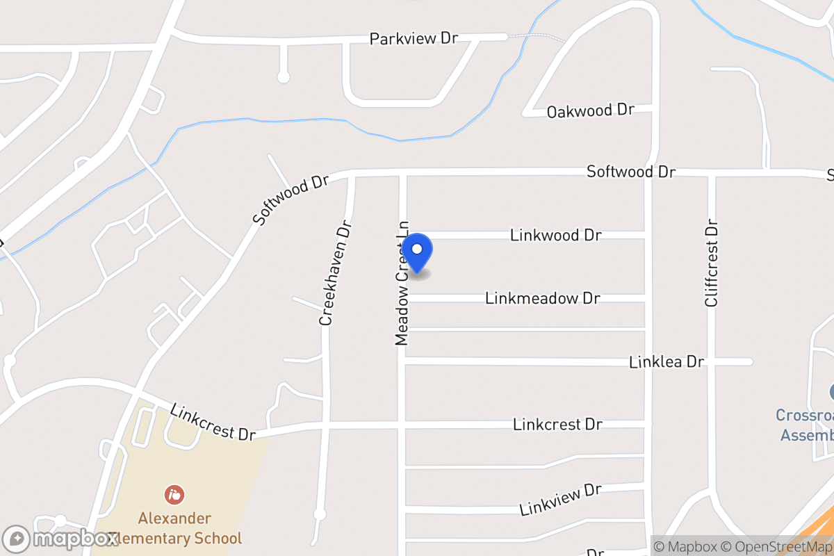Map of 367 Linkmeadow Dr