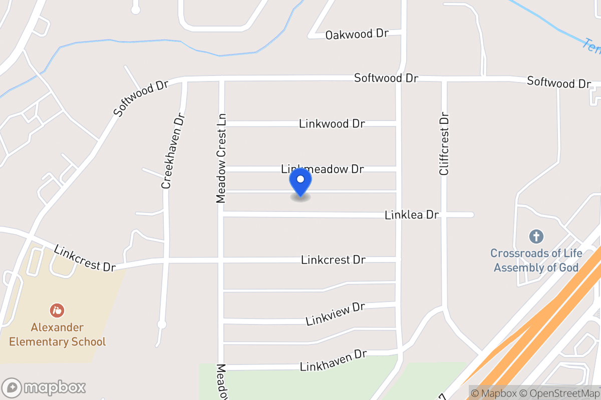 Map of 339 Linklea Dr