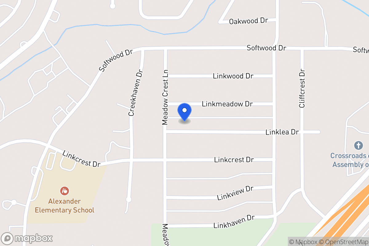 Map of 359 Linklea Dr