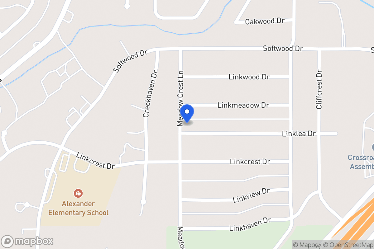 Map of 367 Linklea Dr