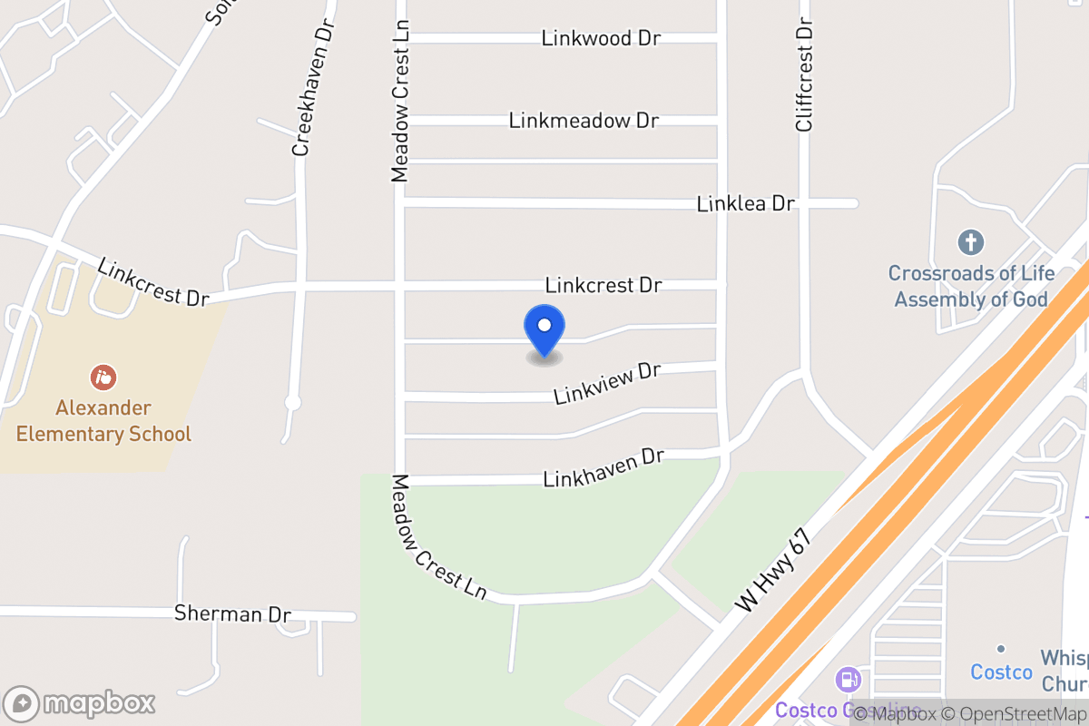 Map of 339 Linkview Dr