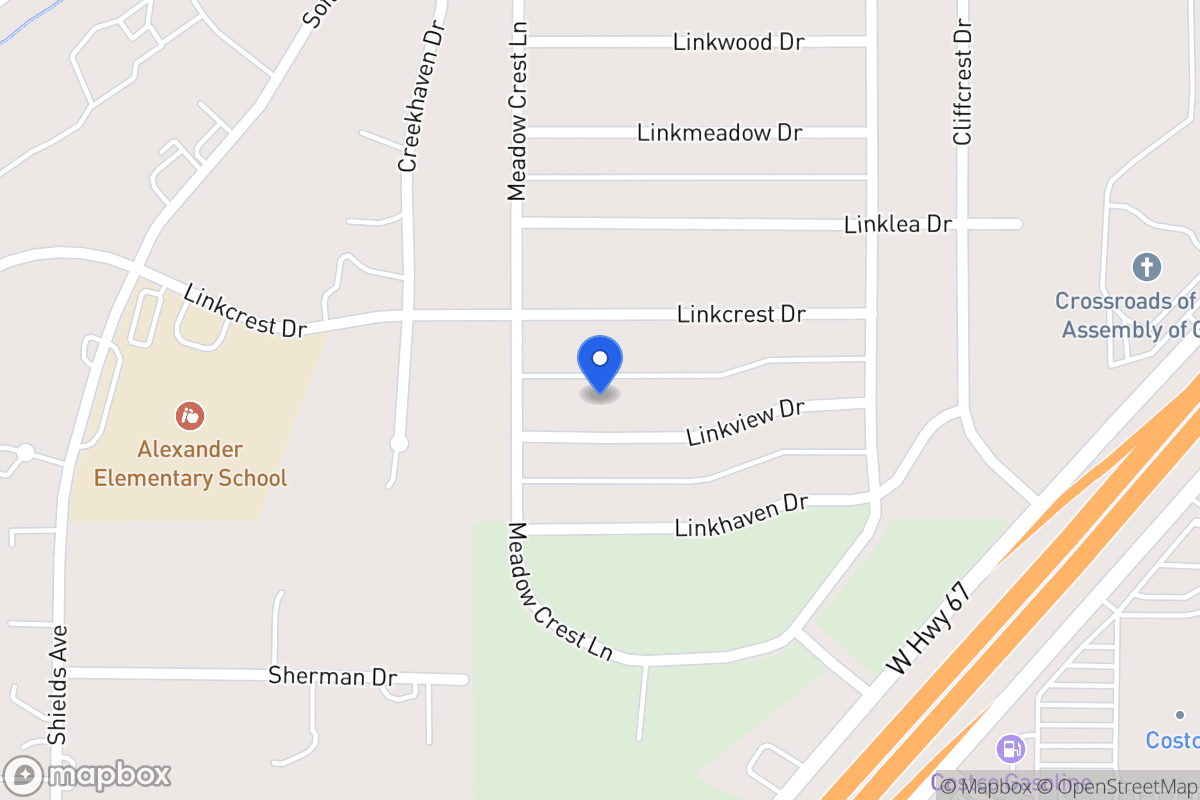 Map of 355 Linkview Dr