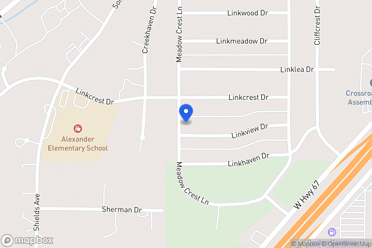 Map of 367 Linkview Dr