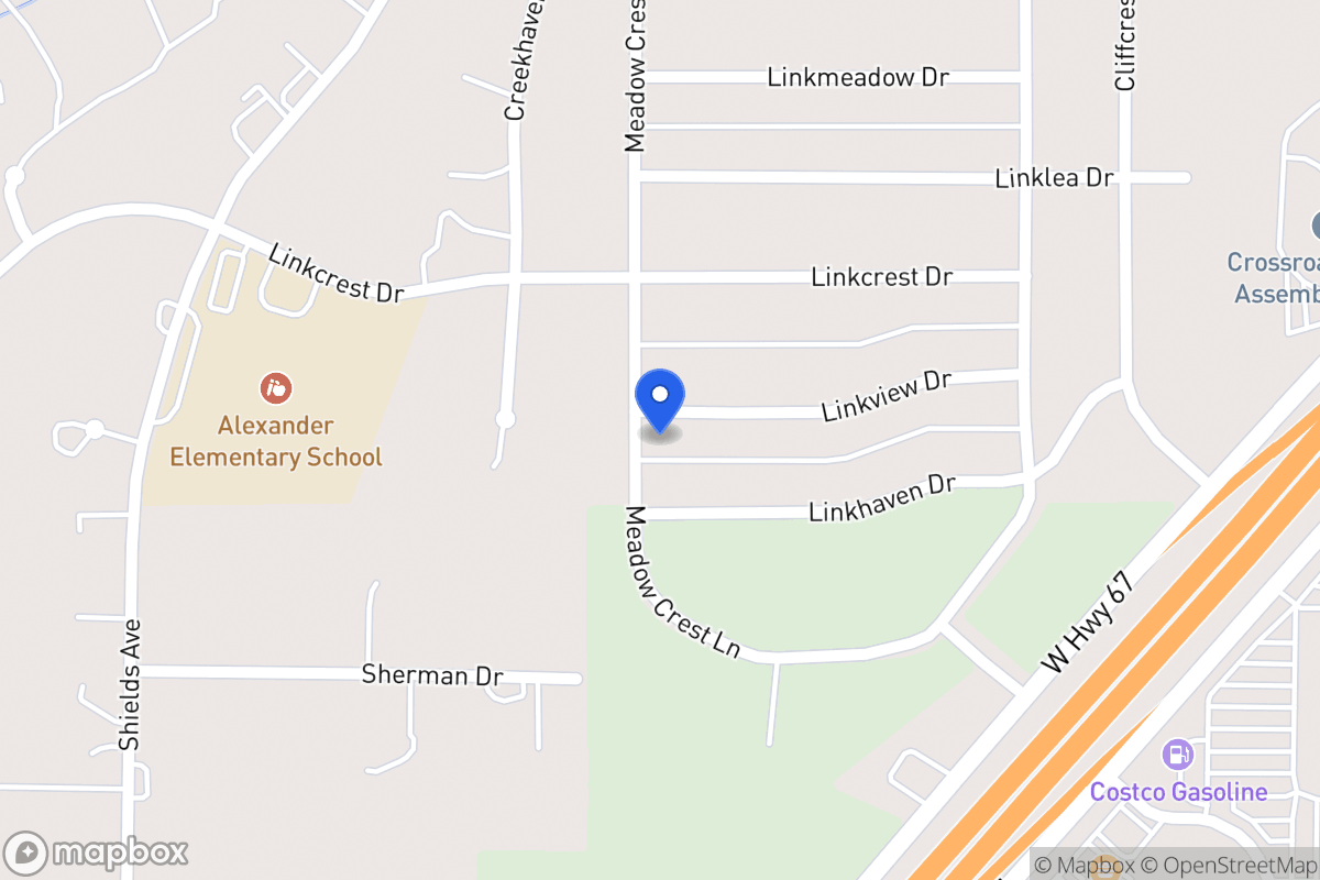 Map of 362 Linkview Dr