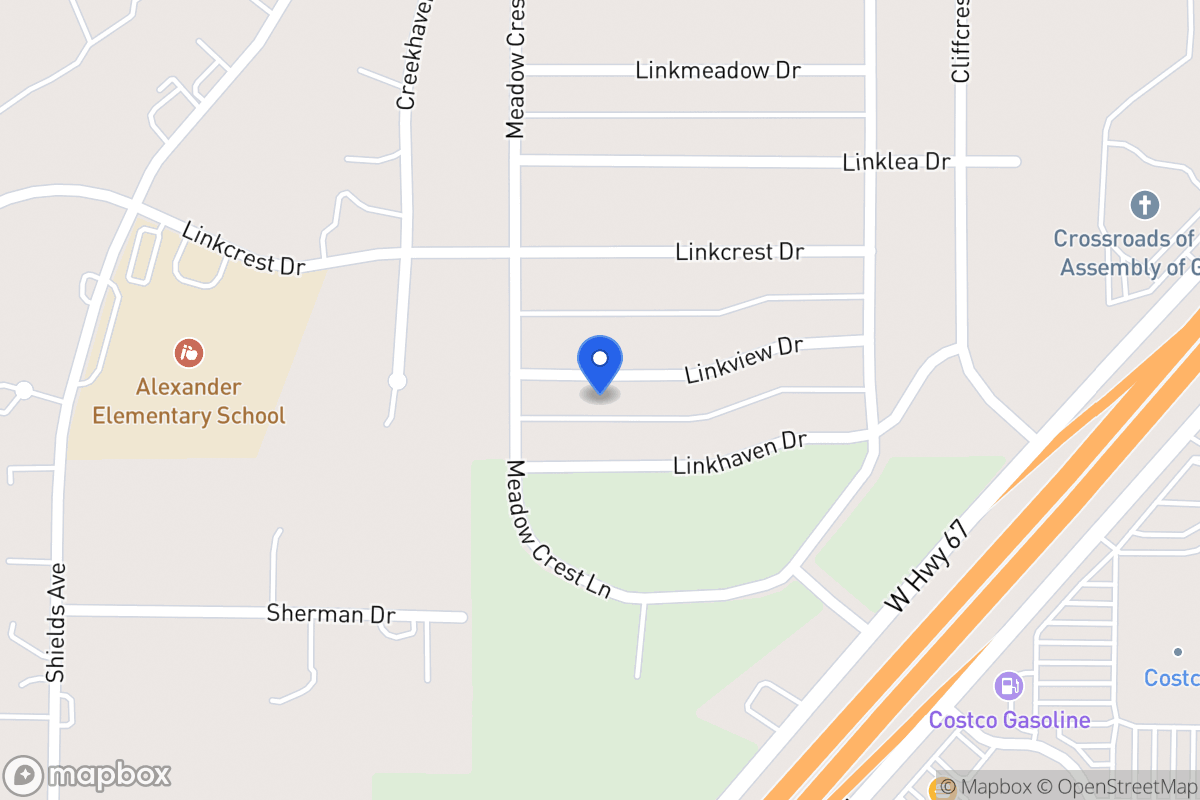 Map of 350 Linkview Dr
