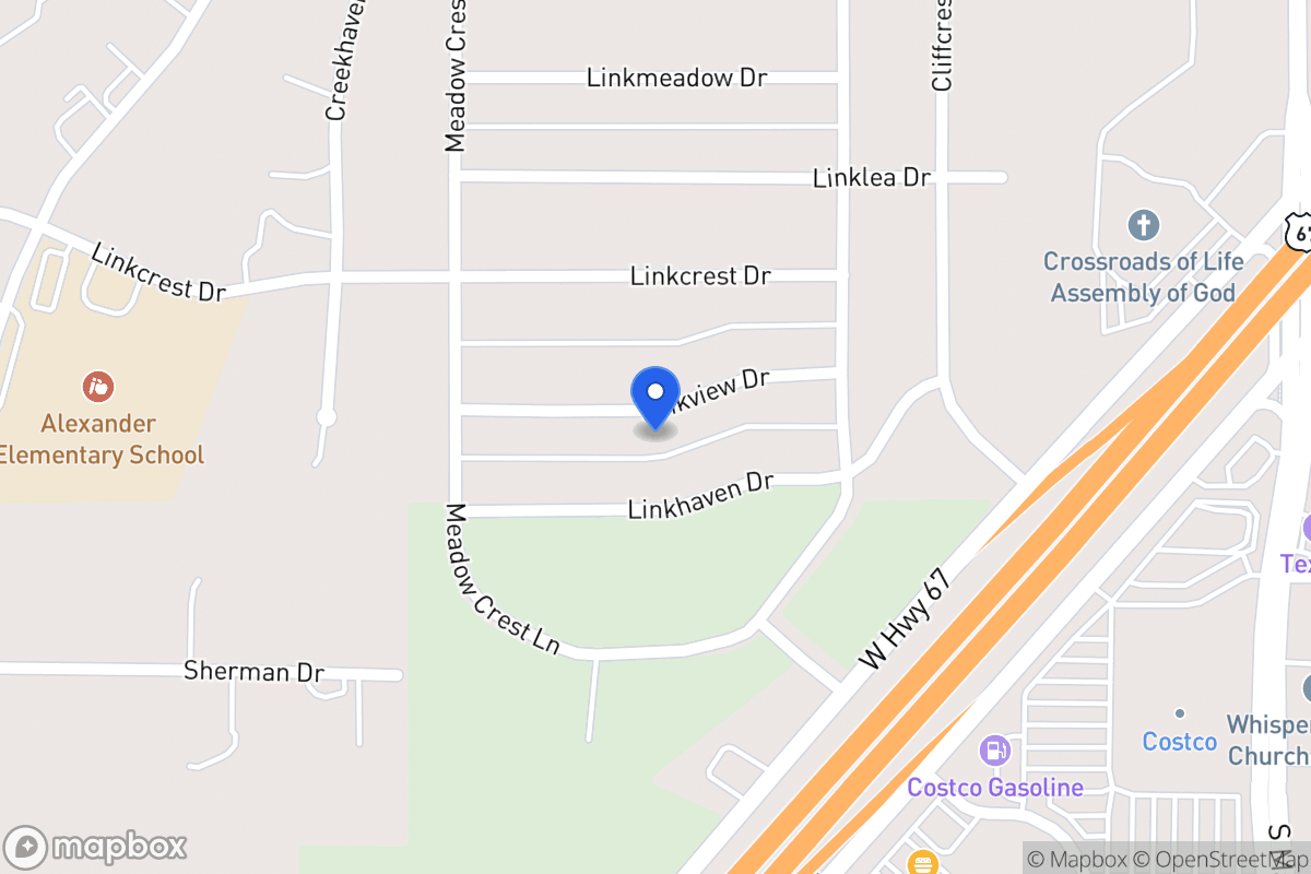 Map of 330 Linkview Dr