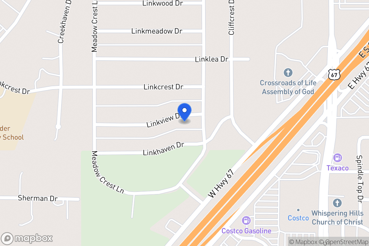 Map of 310 Linkview Dr