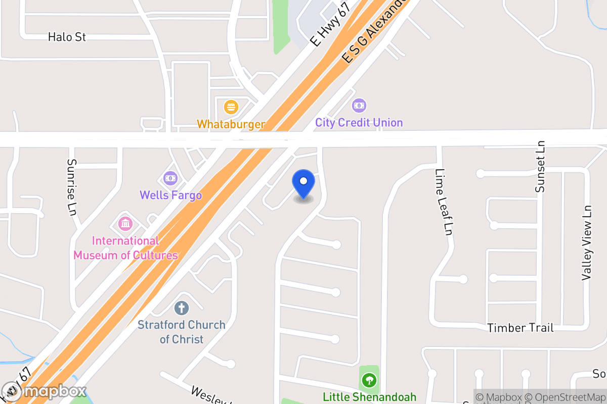 Map of 1511 Shannon Dr