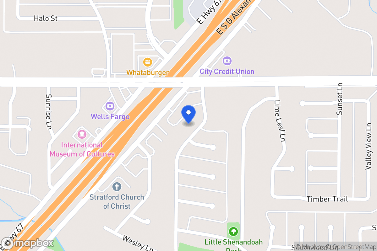 Map of 1515 Shannon Dr