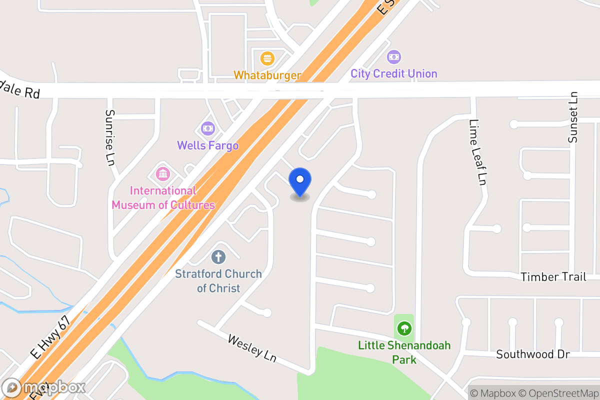 Map of 1535 Shannon Dr