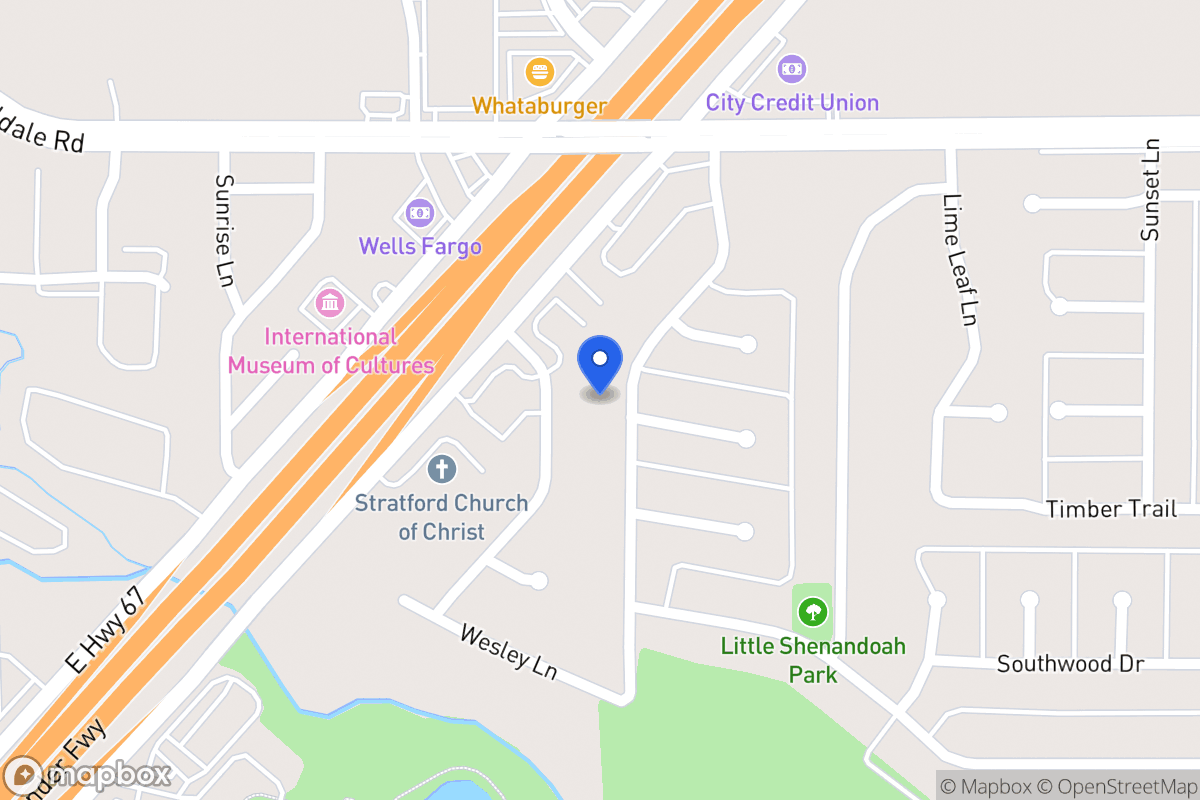 Map of 1543 Shannon Dr