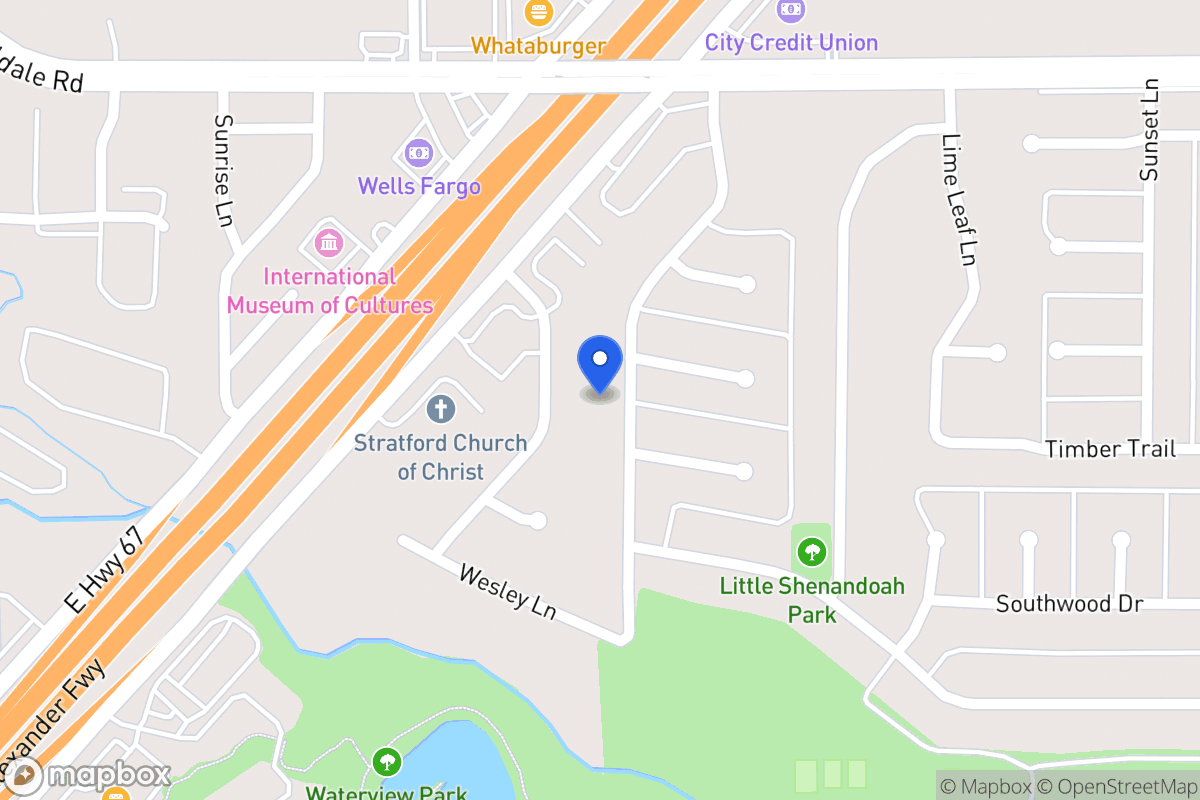 Map of 1611 Shannon Dr