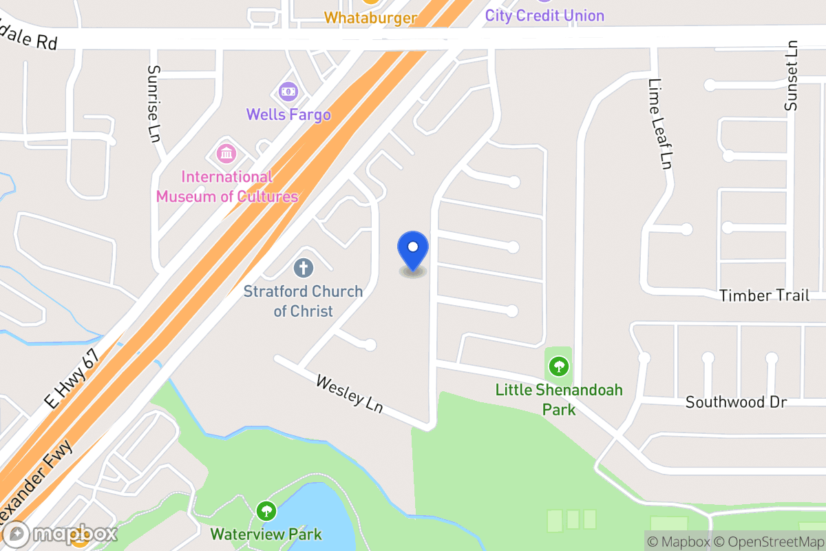 Map of 1615 Shannon Dr