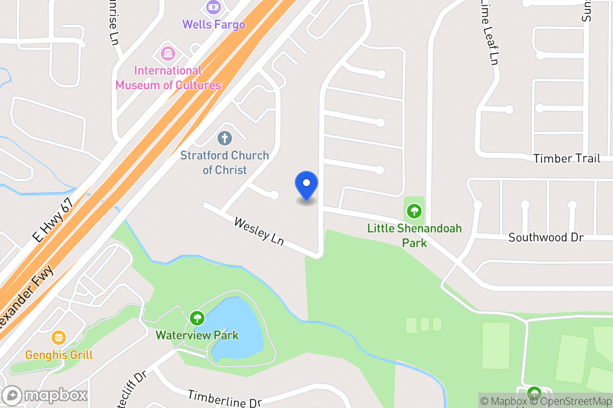 Map of 1703 Shannon Dr