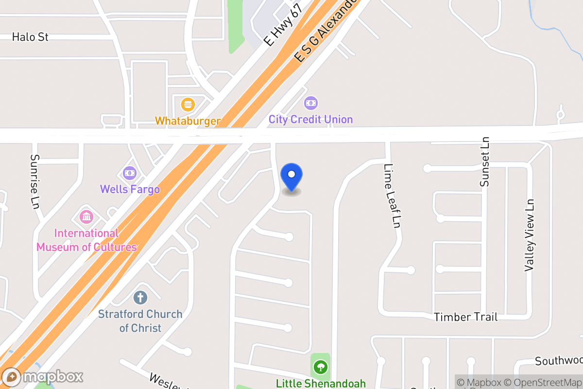 Map of 1510 Shannon Dr