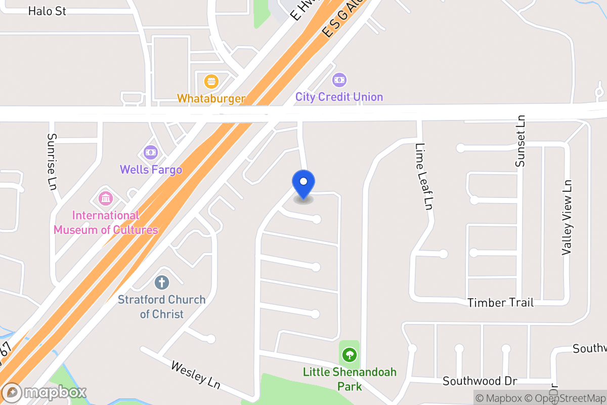 Map of 507 Shenandoah Ct