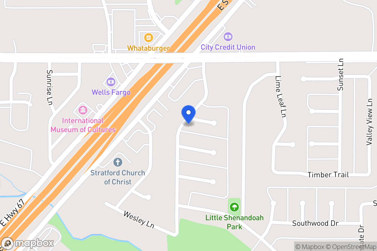 Map of 502 Shenandoah Ct