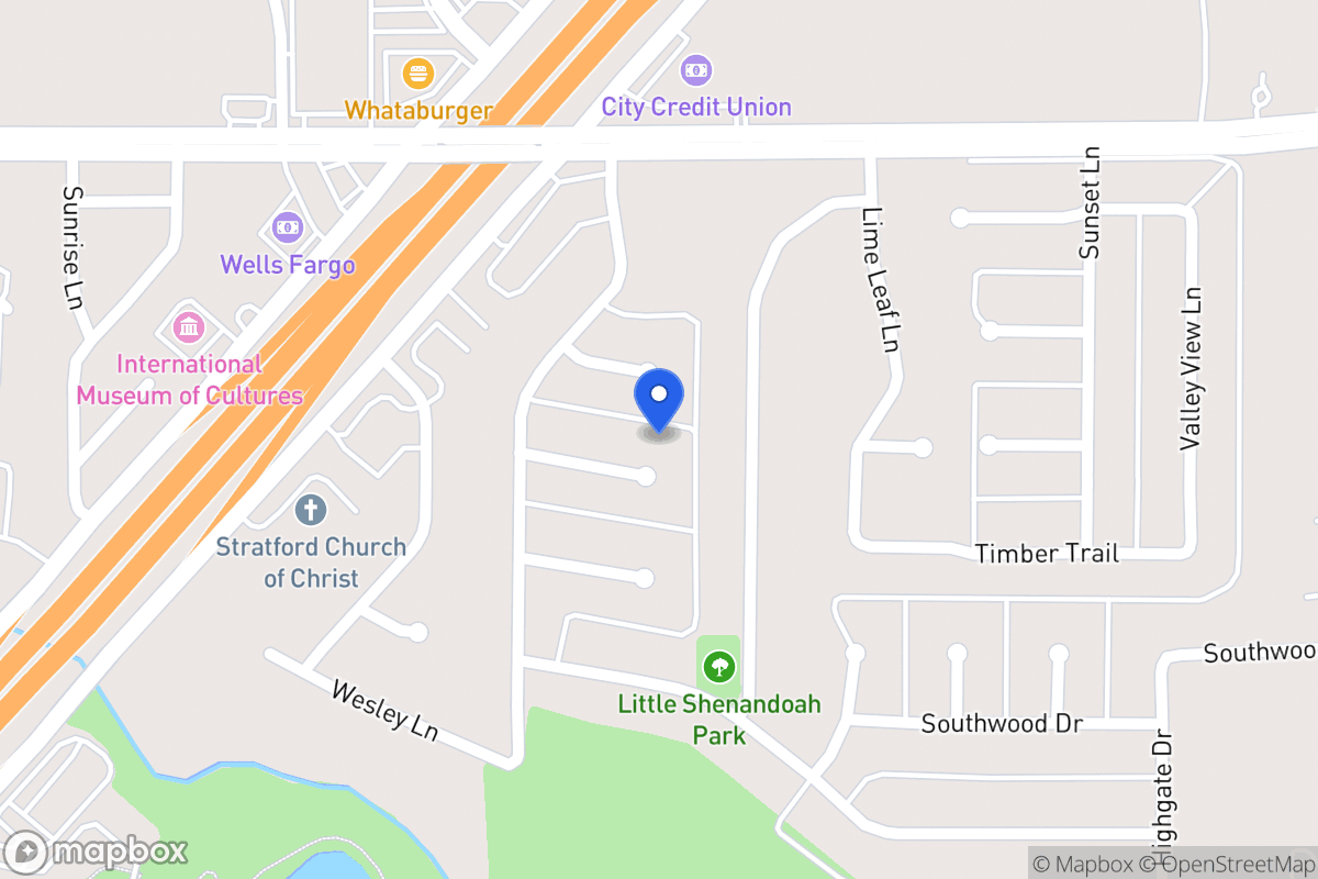 Map of 523 Dean Ct
