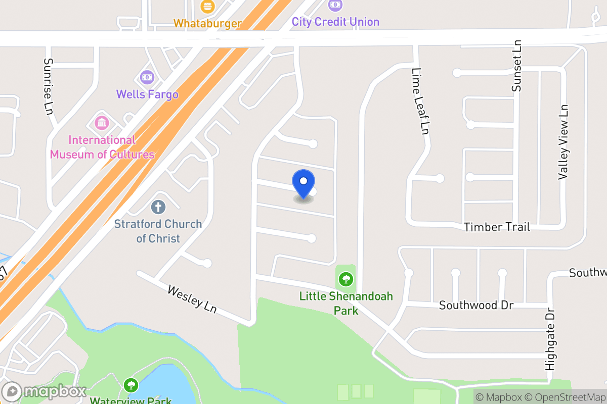 Map of 518 Dean Ct