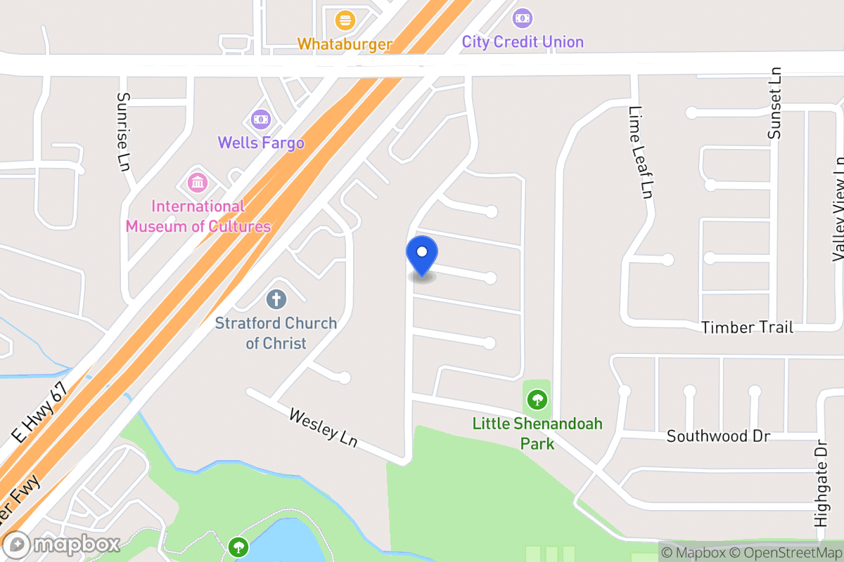 Map of 502 Dean Ct