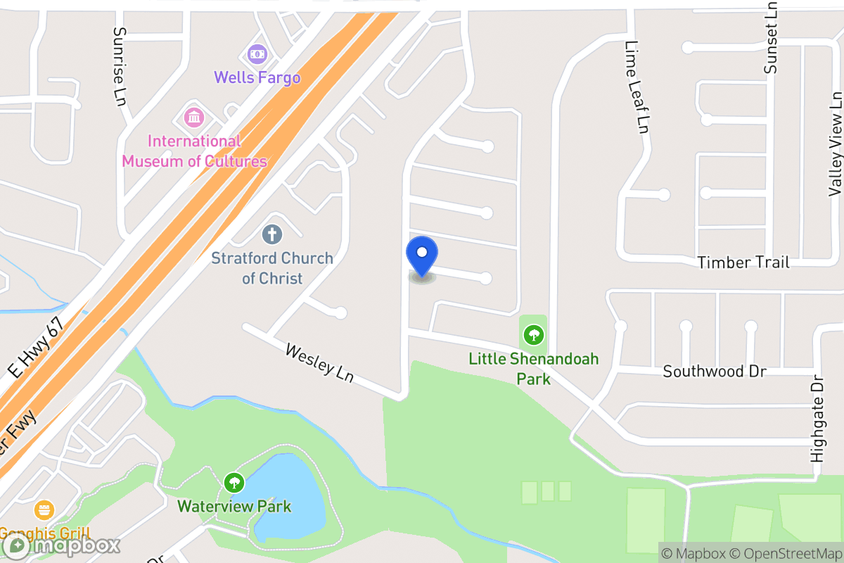 Map of 1622 Shannon Dr