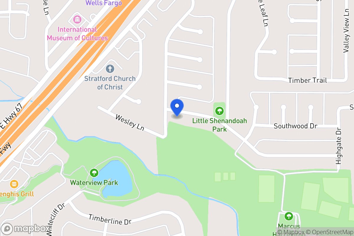 Map of 506 Meadow Glen Dr