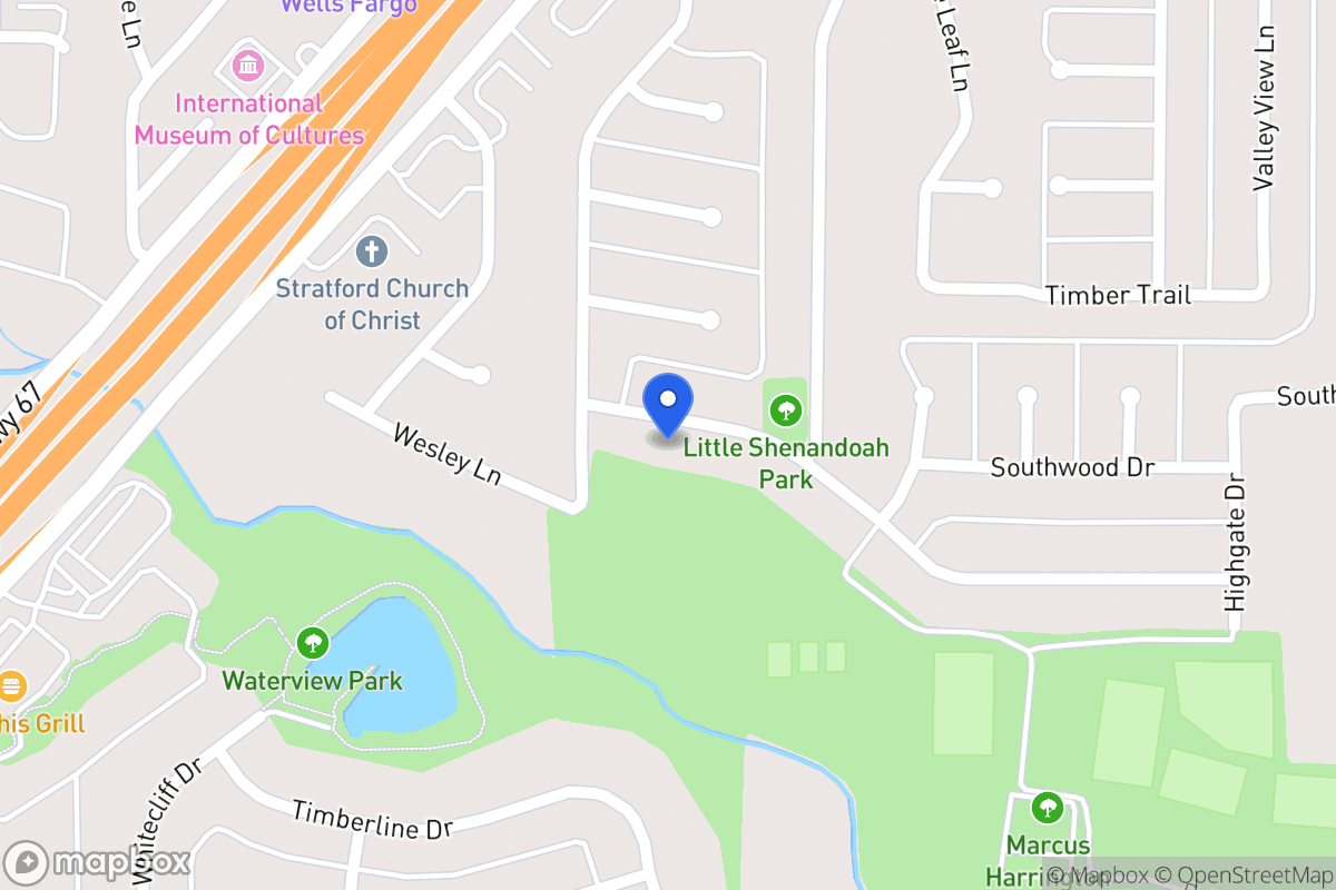 Map of 514 Meadow Glen Dr