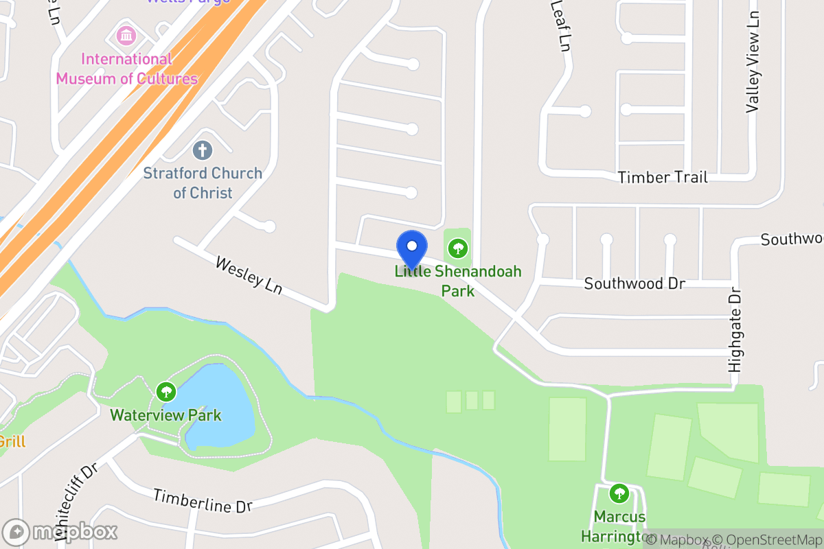 Map of 522 Meadow Glen Dr