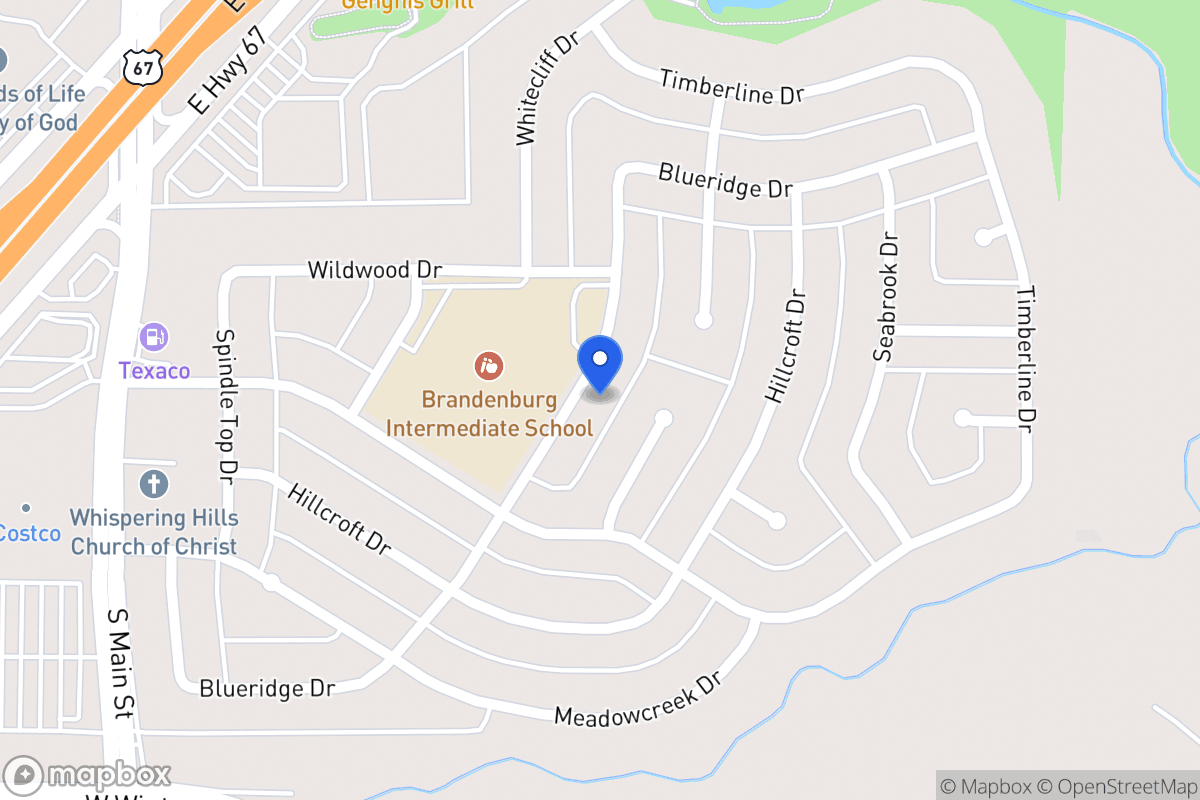 Map of 1930 Blueridge Dr