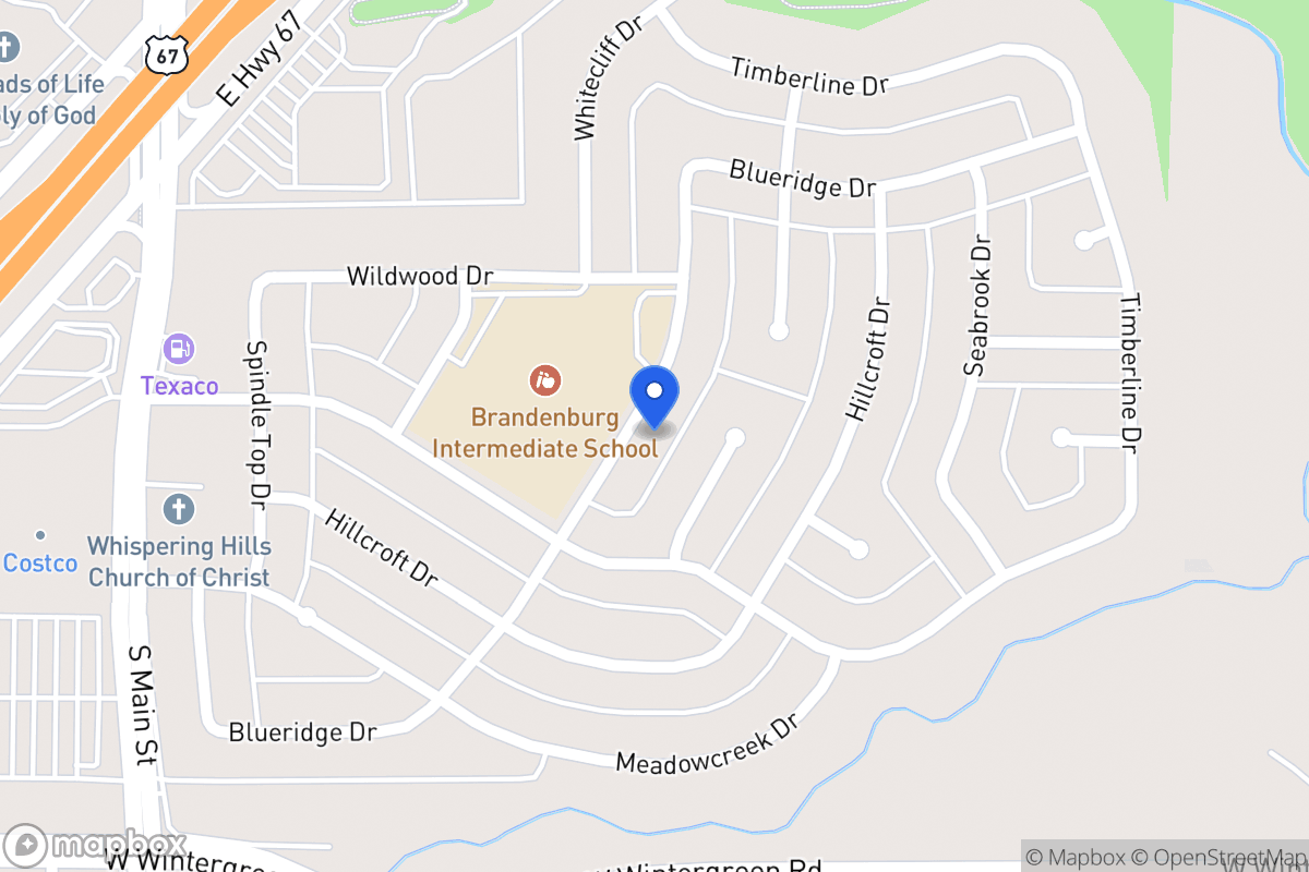 Map of 1934 Blueridge Dr