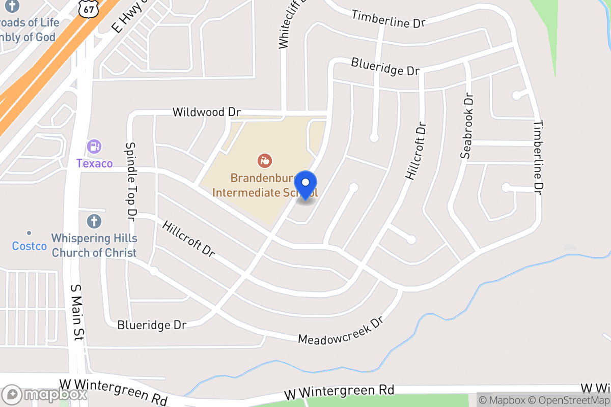 Map of 1942 Blueridge Dr