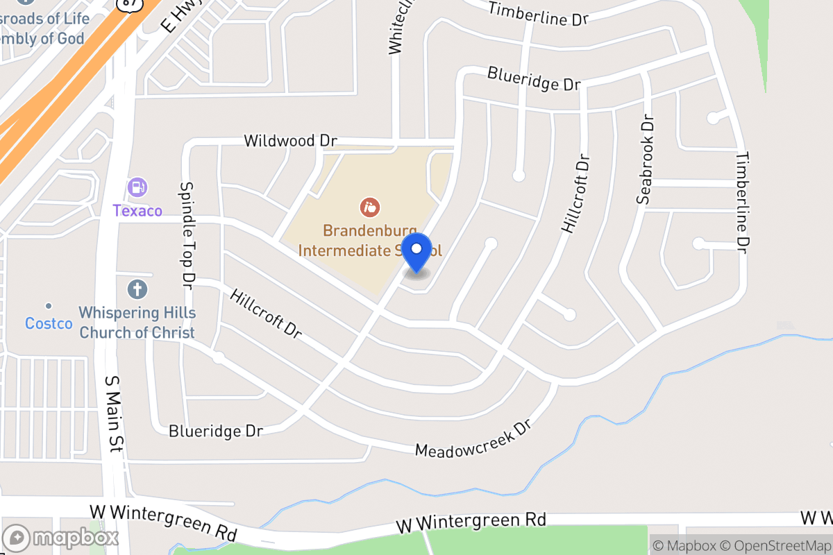 Map of 1946 Blueridge Dr
