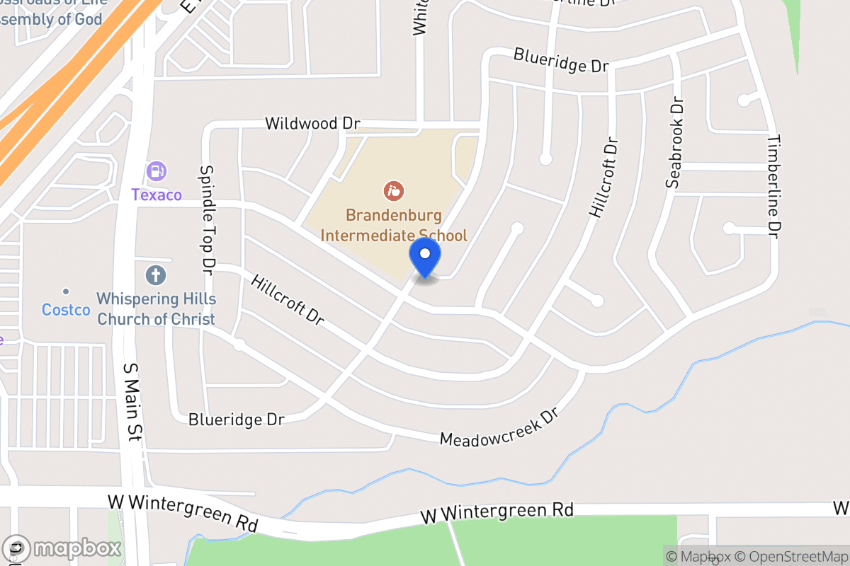 Map of 303 Silver Creek